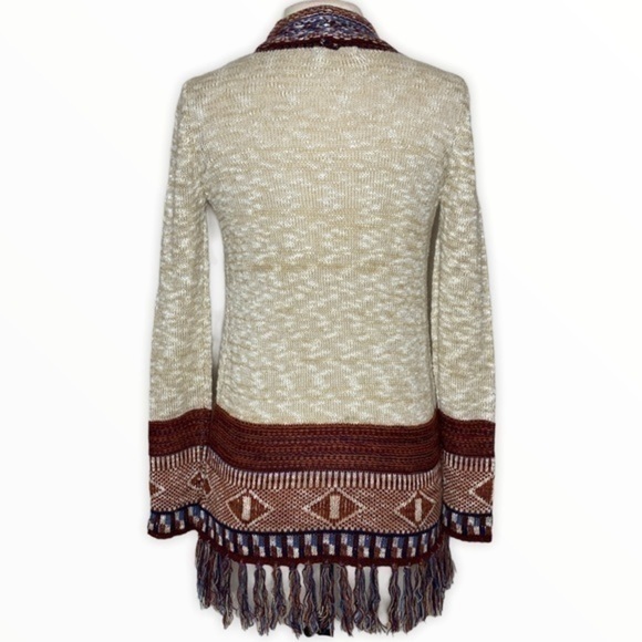 Altar’d State boho fringe festival cardigan size small - Picture 3 of 8